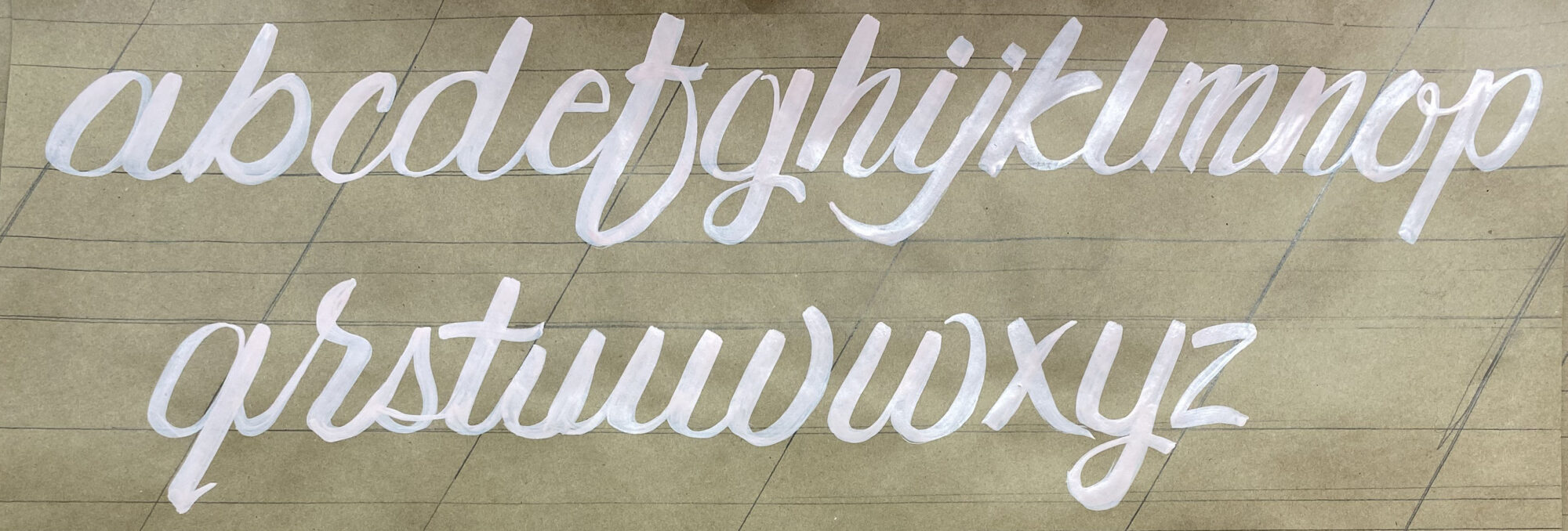 Painted script minuscule